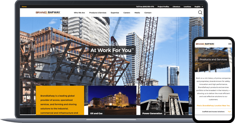 Website for a Commercial and Industrial Service Provider | ITW